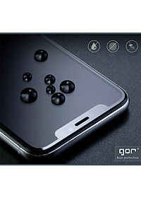 Kính Cường Lực AG Kính Mờ Chống Bám Vân Tay GOR cho iPhone 14 / 14 Plus / 14 Pro / 14 Pro Max - Hàng Nhập Khẩu