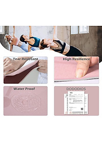 [LOẠI TỐT - HÀNG CAO CẤP] Thảm Tập Yoga 8mm, Tập Gym dộ dày 5-8mm 2 Lớp không mùi chống trơn trượt - Chính hãng dododios