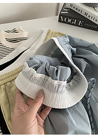 Quần ống rộng nữ, chất liệu Lụa gió cao cấp, mềm mịn, mát mẻ, Quần dài nữ form rộng thoải mái form 40-62 kg