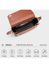 Túi Lata ( Thời trang nữ basic - Túi đeo chéo da HN111 )