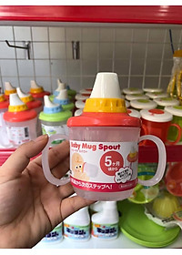 Combo khay trữ đồ ăn dặm cho bé Kokubo 8 ngăn + Cốc có núm dành cho bé 230ml - nội địa Nhật Bản