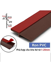 Miếng chặn cửa pvc gia cường - Thanh nẹp chắn khe hở dán chân cửa, chống bụi, chống ồn, chống côn trùng RPVC