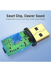 Bộ chuyển đổi Vention USB sang jack cắm tai nghe 3,5 mm