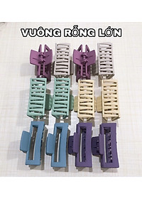 Kẹp gấp tóc mẫu nhám phong cách Hàn Quốc xinh xắn cho nữ - giao màu ngẫu nhiên