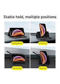 Tấm Lót Dán Giữ Điện Thoại Trên Xe Hơi Chất Liệu Cao Su Nano Siêu Dính Siêu Chắc - Hàng Chính Hãng Baseus