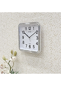 Đồng hồ Rhythm CMG466NR19 Kt 25.0 x 25.0 x 4.5cm, 500g Vỏ nhựa. Dùng Pin.