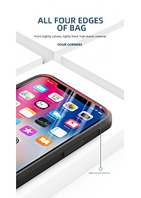 Ốp lưng chống sốc lưng trong cao cấp dành cho iPhone 12 / 12 Pro / 12 Pro Max / 12 Mini - Hàng chính hãng