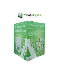 Bình áp máy lọc nước 8L Nano Geyser, Tặng van bình áp nối nhanh - Hàng Chính Hãng