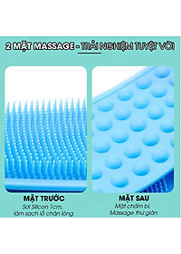 DÂY ĐAI TẮM CHÀ LƯNG, CỌ LƯNG SILICON MASSAGE TẨY DA CHẾT