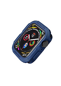Ốp Case Chống Shock Chống Va Đập Carbon cho Apple Watch Series 4/ 5/ 6/ SE/ 7/ 8/ 9 Size 40/41/44/45mm- Hàng chính hãng