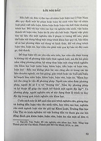 Để Hoàn Thành Tốt Luận Văn Ngành Luật ( Dùng cho sinh viên, học viên cao học và nghiên cứu sinh )