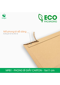 MPB1 - 16x11 cm - 20 phong bì carton đóng hàng - Bìa gói hàng, bìa cứng, bì thư | Magix Packaging