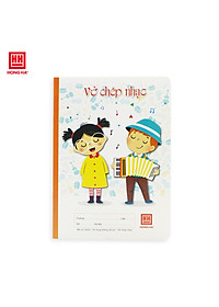 Vở chép nhạc School Hồng Hà 0503 (10 quyển) - Giao màu ngẫu nhiên