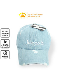 Mũ Lưỡi Trai Nón Lưỡi Trai Nón Kết Nam Nữ Jeans Just Do It Vải Denim