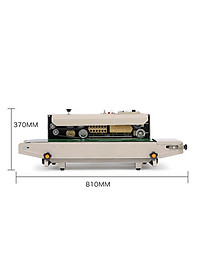 Máy Hàn Liên Tục ABG FR-900 - Hàn Miệng Túi Giúp Cất Giữ Và Bảo Quản Thực Phẩm Phục Vụ Trong Sản Xuất Và Đời Sống - Hàng Chính Hãng