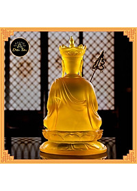 Tượng phật địa tạng vương bồ tát tượng địa tạng lưu ly cao 21cm đồ thờ cúng phong thủy - shop Diệu Tâm