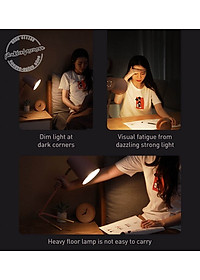 Đèn đọc sách kẹp bàn BASEUS Comfort Reading Mini Clip Lamp không dây cảm ứng