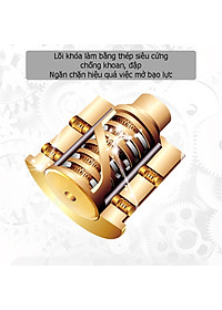 Ổ Khóa Đĩa Xe Máy US ARMY U567, Khóa Phanh Đĩa Chống Trộm, Chống Đập, Chống Cắt Dành Cho Xe Máy - HÀNG CHÍNH HÃNG