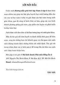 Hướng Dẫn Giải Bài Tập Toán 3 - Tập 2 (Bám Sát SGK Chân Trời Sáng Tạo) _HA