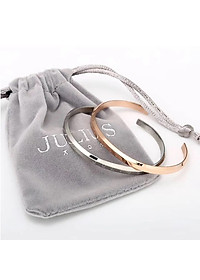 Vòng Tay Julius Hàn Quốc JSB078 Thép Không Gỉ - Thanh Lịch - Dịu Dàng