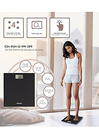 Cân Điện Tử OMRON HN-289 - Màu Đen