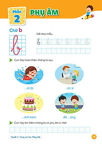 Sách Hành Trang Giúp Con Tự Tin Vào Lớp 1 - Quyển 3: Cùng Con Học Tiếng Việt