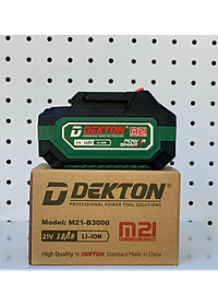 PIN 21V 3AH DEKTON M21-B3000 - HÀNG CHÍNH HÃNG