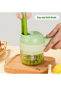 MÁY XAY TỎI, CẮT HÀNH, CẮT RAU CỦ CẦM TAY TIỆN DỤNG