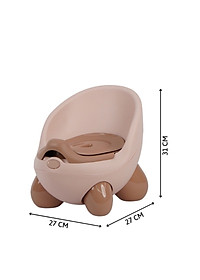 Ghế Bô Cho Bé Đi Vệ Sinh Có Tựa Lưng,Chân Đế Chống Trượt,Có Ngăn Chứa Dễ Tháo Lắp Cọ Rửa
