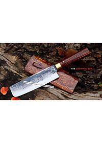 Dao Phúc Sen - Dao thái Usuba N13DVG Vỏ Gỗ