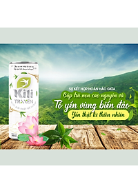 TRÀ YẾN KITI HƯƠNG SEN - "PHÚC LỘC" THÙNG 6 LON(250ml/lon)