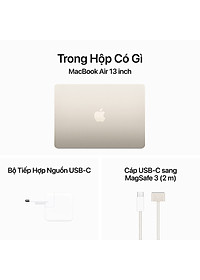 Nơi bán MacBook Air M3 2024 (13 inch, 8GB/ 256GB) - MRXT3SA/A - Starlight