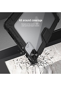 Bao da dành cho iPad Air 10.9/Air 4 có nắp bảo vệ camera Nillkin Bumper Leather -  Hàng chính hãng