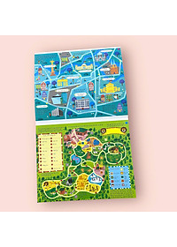 Cuốn Sách Khổng Lồ Về Trò Chơi Tư Duy - Maps Activity Pad