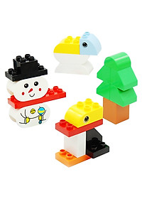 Đồ chơi Ghép Hình Duka 4 Mùa - Mùa Đông 24 Chi Tiết DK81077