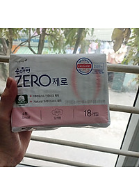Băng vệ sinh siêu mỏng cánh KleanNara Zero Hàn Quốc (23cmx18 miếng) tặng kèm móc khóa