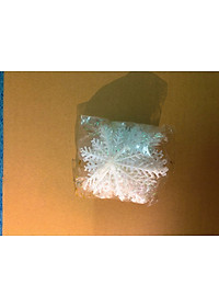 Bông tuyết treo cây thông trang trí nole - Bông tuyết đẹp nhiều size lựa chọn