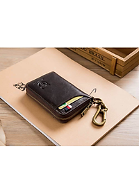 Ví nam đựng tiền đựng chìa khóa đựng thẻ đa năng 100% da bò thật cao cấp phong cách mới