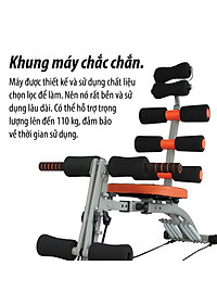 Máy Tập Đa năng New Six Pack Care mẫu mới model KM2017 (Hàng nhập khẩu)