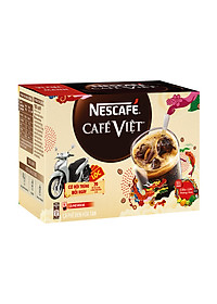 [CÀO TRÚNG THƯỞNG TẾT] Cà phê đen hòa tan NESCAFÉ CAFÉ VIỆT (16g x 15 gói)