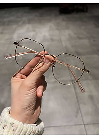 Kính kim loại nhiều màu thời trang Hàn Quốc 6833 cho nam nữ