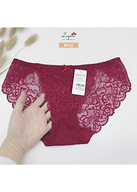 Quần Lót Nữ Ren Cạp Vừa Cao Cấp LUPERI LU3QL762 Kháng Khuẩn Khử Mùi Co Giãn Tốt Không Xù
