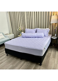 Bộ ga giường chần bông KBedding by Everon KMTS 104 Microtencel Tím (4 món)