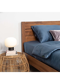 Giường ngủ gỗ CT17MH Juno Sofa màu vàng nâu