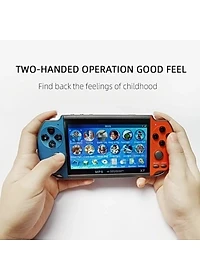 Máy chơi game cầm tay điện tử 4 nút mini X7 nghe nhạc xem phim ebook game sup per HD screenmanf hình 30fps