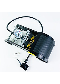 Bơm xe máy - Bơm xe đạp chân - Bơm đạp chân 2 ống đa năng - Bơm hơi đạp chân mini Xe Đạp, Xe Máy, Xe Ô tô, Xe Hơi Đa Năng Dễ Dàng Xếp Gọn thân hợp kim siêu bền, hỗ trợ cả van Mỹ và van Pháp Thương hiệu KIOTOOL