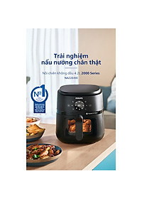 Nồi chiên không dầu Philips 4.2 lít NA220/00  - Hàng chính hãng