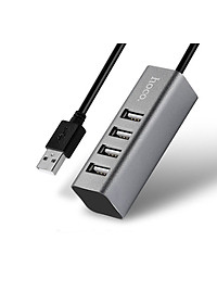 Hub USB 4 Cổng HOCO HB1 Dây Dài 80cm - Hàng Nhập Khẩu