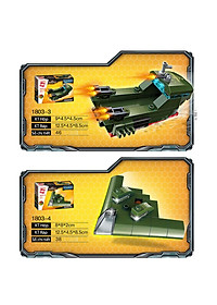 Đồ chơi lắp ghép XE Tank 8 trong 1 với hơn 313 chi tiết Bằng nhựa ABS an toàn