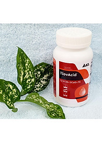 Phân Bón Hoà Tan Israel NovAcid 19-19-19+3CaO+Te là Phân Bón Lá hòa tan 100% trong nước dùng qua hệ thống tưới nhỏ giọt hay tưới phun sương cho hoa và cây